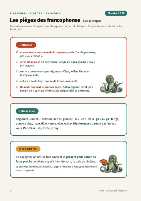 Les pièges typiques des francophones