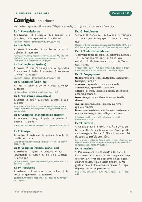 Tous les exercices sont corrigés